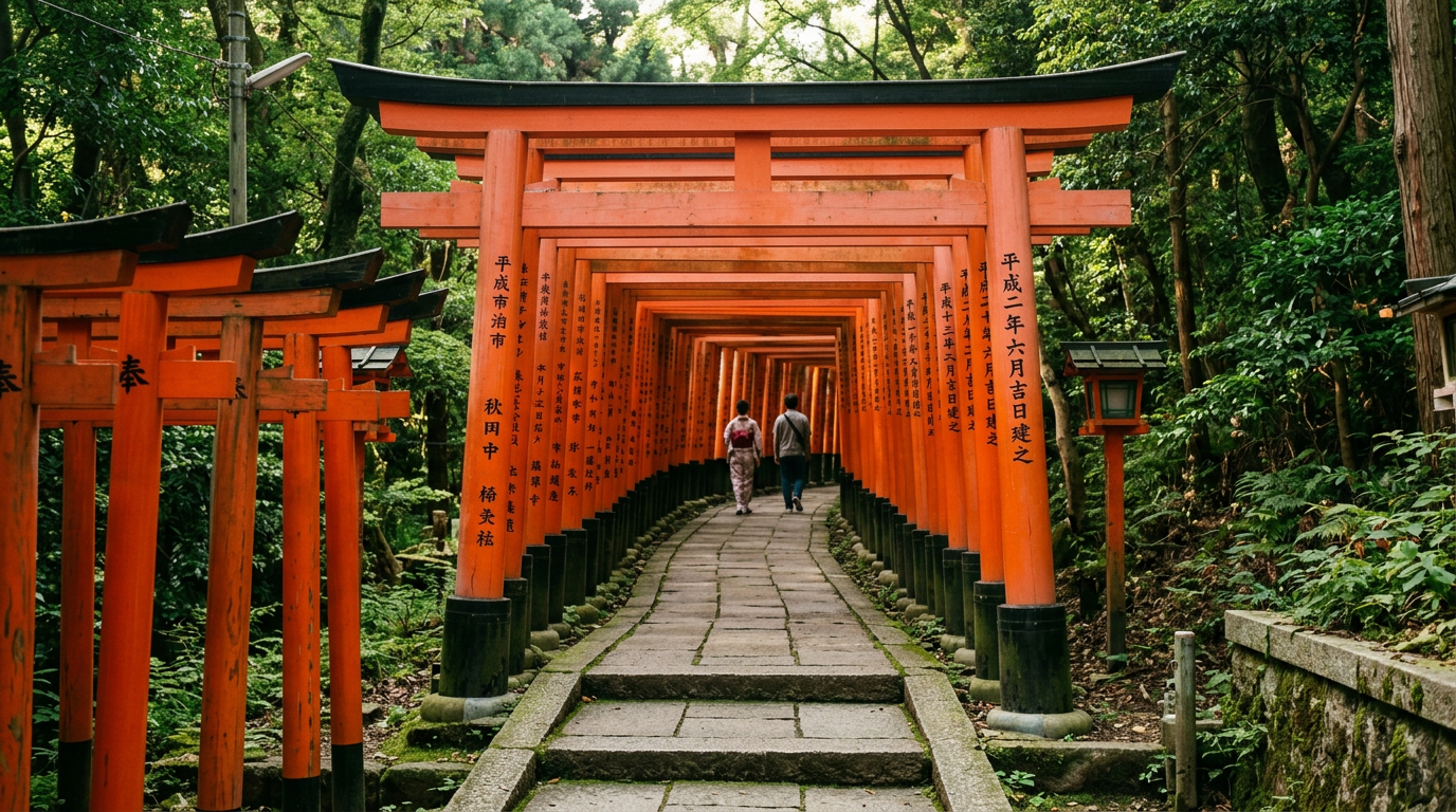 伏见稻荷千本鸟居